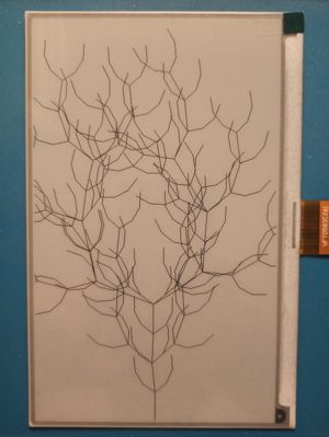 A tree made of line segments.