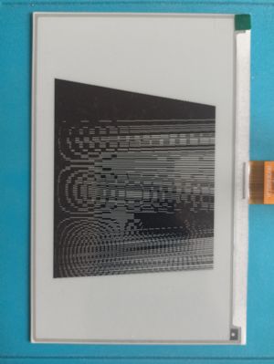 500 *almost* straight lines starting one next to the other.