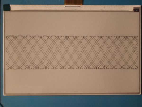 Out of phase sine waves.